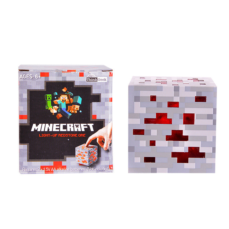 Minecraft Torch Lamp LED Multicolor